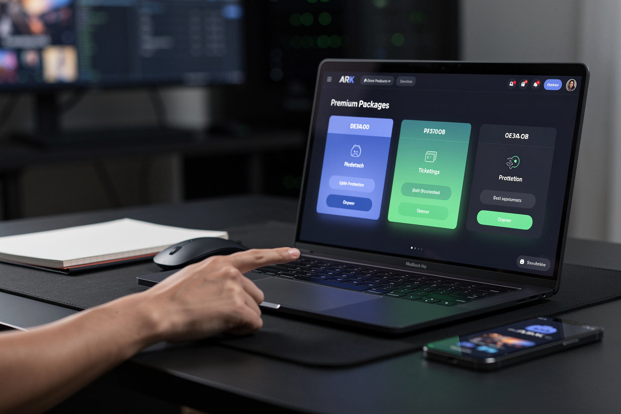 ARK باقات الخدمات - حلول بوتات Discord عربية موثوقة للسعودية